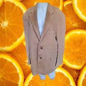 Haspel Men's 42 Short Camel Hair Sport Coat Blazer‎ Jacket